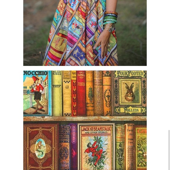 RETROLICIOUS 4111 Fairytales Midi Dress  2X new with tags no longer available! - Picture 4 of 4